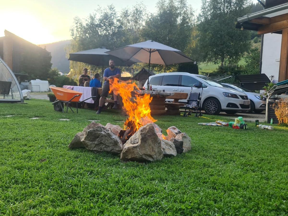 Schoene Ferienwohnung Im Naturpark Grebenzen Sankt Lambrecht Exterior foto